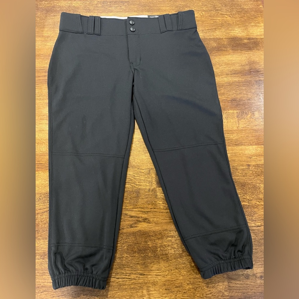 Women’s Champro softball pants. Black.